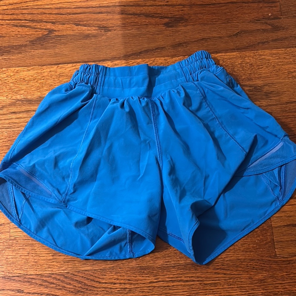 Women's Blue Athletic Shorts